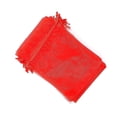 thumbnail image 2 of 100 bolsas de organza con cordón para joyería, dulces, fiestas, bodas, regalos (5 x 7 pulgadas, rojo), 2 of 5