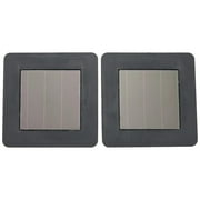Solar Light Replacement Top, Square Solar Panel Top Replacement