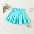 thumbnail image 4 of U·nikaka Toddler Baby Girl Skorts Flared Plain Pleated Skater Skirts Sport Skorts, 4 of 8