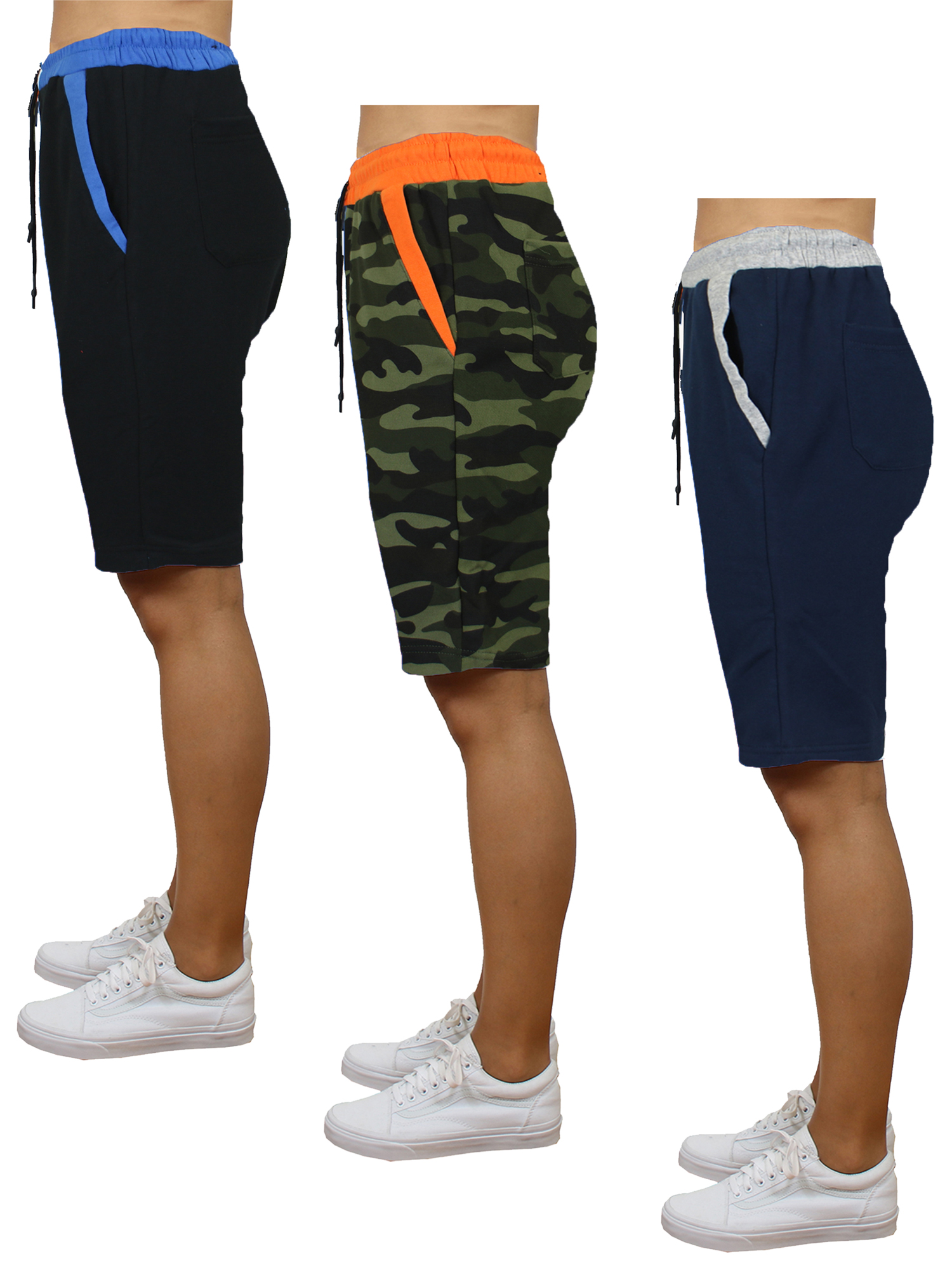 French Terry Bermuda Pocket Short 