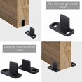 thumbnail image 3 of Adjustable Sliding Barn Door Floor Guide, Anti-Sway Hardware, Low Profile, 3 of 5