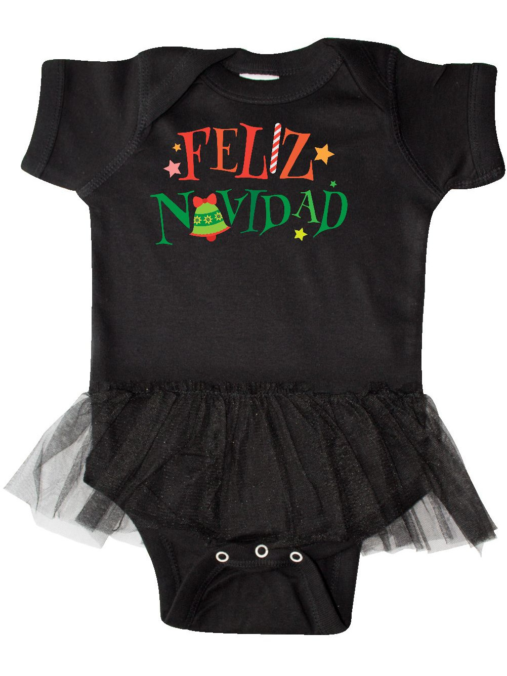 inktastic Cute Step Dads Little Ghost with Stars Infant Tutu Bodysuit