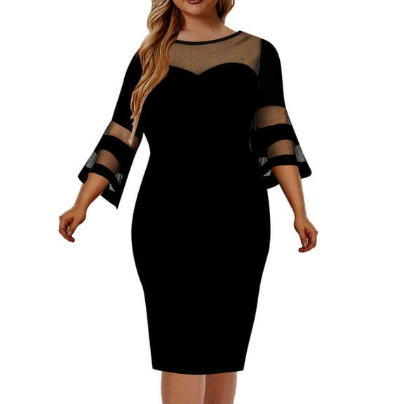 YanHoo Women's Party Dresses Sexy Cold Shoulder Vintage V Neck Plus Size Elgant Maxi Dress