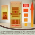 thumbnail image 4 of Home Sauna with 6 Far-Infrared Heating Panels, 4 of 7