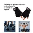 thumbnail image 4 of SPRING PARK 1 Pair Weight Lifting Gym Workout Gloves Full Finger for Men & Women Full Palm for Weightlifting Training Fitness Hanging Pull ups, 4 of 7