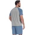 thumbnail image 5 of Iceglad Men's Pajamas Set Long Sleeve Sleepwear with Pockets Comfortable Lightweight Pjs Sets for Men, 5 of 7