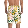 thumbnail image 3 of Kdxio Fruit Print Mens Sleep Shorts Bottoms Soft Comfy Pajama Wear Pants with Drawstring Pockets, 3 of 7