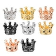 thumbnail image 4 of Cuentas para hacer pulseras Qarigey Espaciadores de agujeros grandes Dijes de cristal con diamantes de imitación, 4 of 6