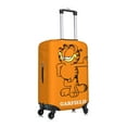 thumbnail image 3 of Cute Anime Cartoon Garfield Travel Suitcase Protective Cover Trunk Case Washable Elastic Luggage Cover Fits X-Large Suitcase Protector Baggage With Concealed Zipper Gifts, 3 of 5