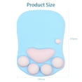 thumbnail image 2 of FlyFlise Silicone Mouse Wrist Pad Cute Cat Claw Silicone Mouse Pad Anti-slip Mouse Pad Smooth, 2 of 6