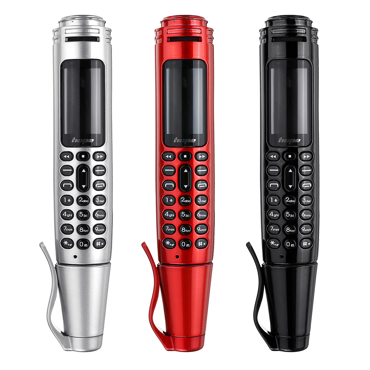 32G Card+ SERVO K07 Mini Mobile Phone Screen Pen Dual SIM Card Dialer