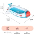 thumbnail image 4 of Muyoka Piscina inflable para niños Piscina con rociadores de agua Fuente inflable Piscina Muyoka Hogar, 4 of 6