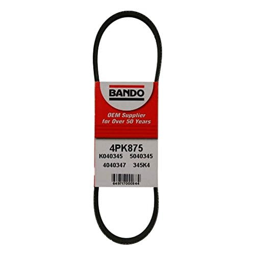 Bando 4PK875 OEM Quality Serpentine Belt by Bando USA 