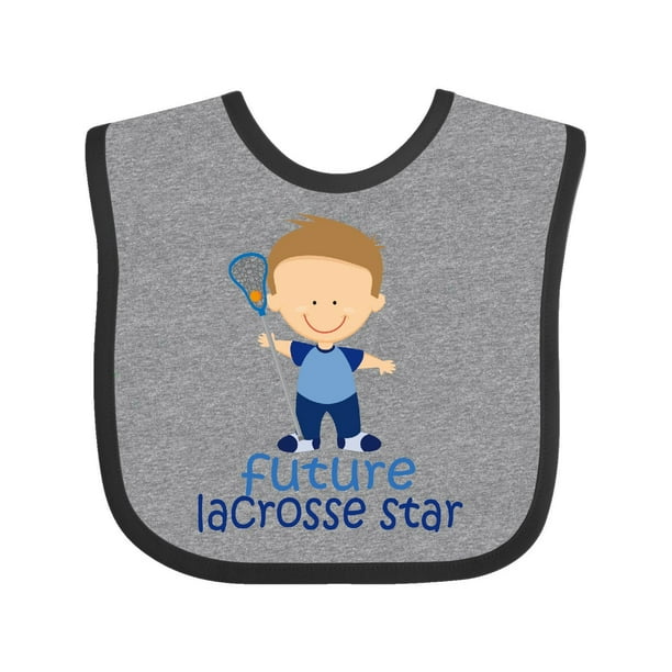 Future Lacrosse Star Baby Bib