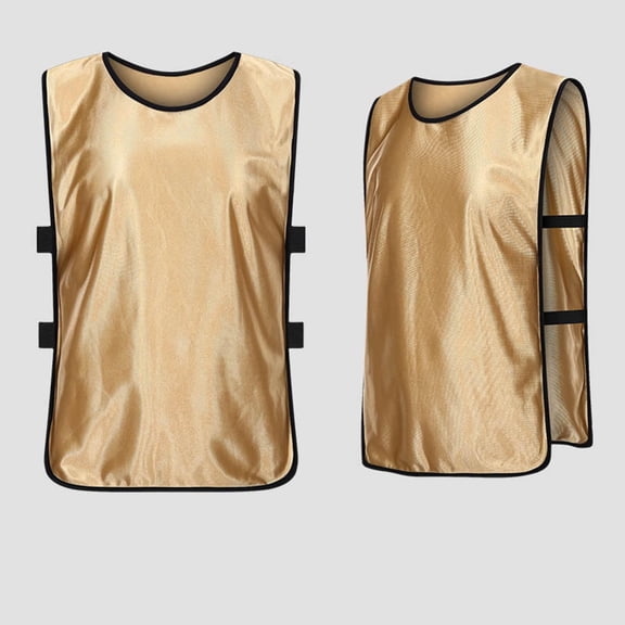 Danhjin Scrimmage Training Vest for Kids Team Sports Pinnies Soccer Team Pennies Solid Color Youth Jerseys for Boys and Girls Unisex, 5 to 16T