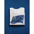 thumbnail image 3 of Nevada Flag In The Wind Sweatshirt Men -Image by Shutterstock, Male Medium, 3 of 4