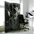 thumbnail image 6 of Oriental Furniture 6 ft. Tall Double Sided Chat Noir Room Divider - 3 Panel, 6 of 7