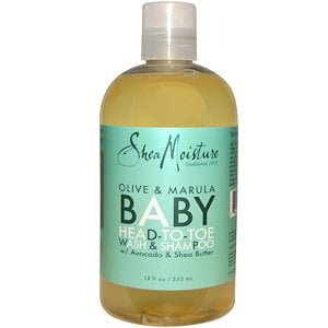 olive & marula baby wash & shampoo