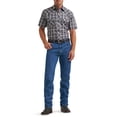 thumbnail image 3 of Wrangler® Men's and Big Men's Regular Fit Short Sleeve Western Shirt, Sizes S-5XL, 3 of 5
