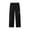 15#Black, variant on Men's Lightweight Cargo Straight Leg Pants, Elastic Drawstring Waist Loose Summer Casual Streetwear Trousers with Multi‑Pocket Light Gray 3XL