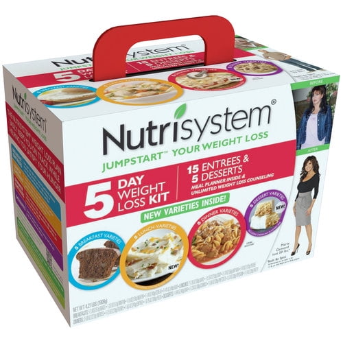 Nutrisystem 5 Day Weight Loss Kit, 20 Pc - Walmart.com