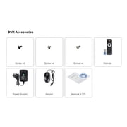 3R Global Tribrid 16CH DVR System, Prestige Series HD TVI, HD AHD, 960H auto Detect (No HDD)