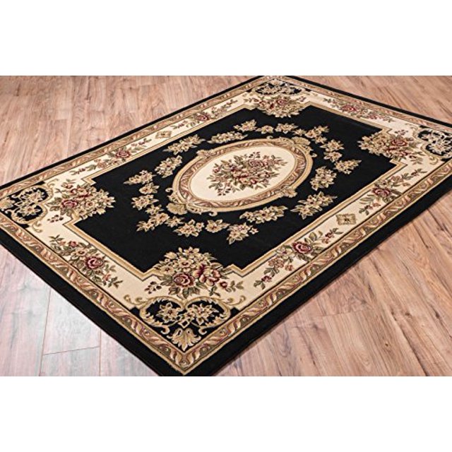 Well Woven Timeless Le Petit Palais Black Traditional Area Rug 2`3" X 3`11"