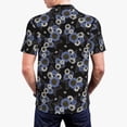 thumbnail image 6 of Wukai Sunflowers Men’s Polo Shirts,Quick-Dry Athletic Shirt,Classic Fit Shirts-X-Large, 6 of 8