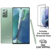 Samsung Galaxy Note 20 5G N981U (Fully Unlocked) 128GB Mystic Green with Screen Protector