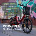 thumbnail image 3 of EMMO F7 S3 Vélo Électrique Pliant pour Adulte - Scooter Électrique Pliable 500W - Autonomie 160km - Noir - Suspension avant, 3 of 7