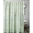 thumbnail image 4 of Greenland Home Fashions Olivia Butterfly Garden Traditional Shower Curtain, 72" x 72", 4 of 7