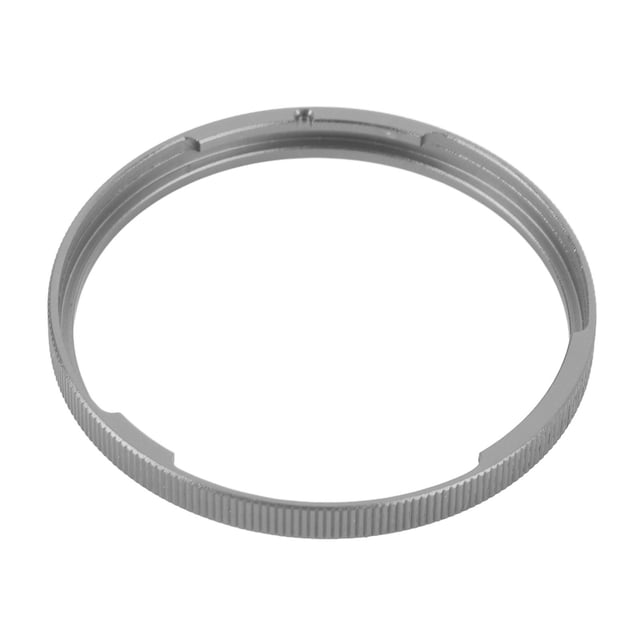Camera Decorate Cap, Lens Decoration for GR3X, for GR3X HDF, with Guide Groove, Lightweight and Portable, Made of Aluminum Alloy, Processed with High Accuracy, Protects Lens