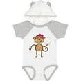 thumbnail image 3 of Inktastic Cute Volleyball Girl Monkey Girls Baby Bodysuit, 3 of 5