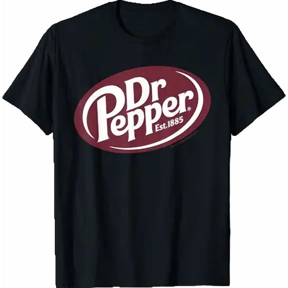 Dr Pepper Est 1885 Classic Vintage Logo T-Shirt