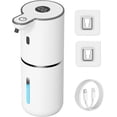 thumbnail image 1 of Dispensador automático de jabón líquido sin contacto, recargable por USB, inteligente, ajustable en 6 niveles, para baño, cocina y lavavajillas, color blanco., 1 of 5
