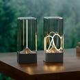 thumbnail image 3 of Touch Control, LED Desk Lamp 1 Set Cordless Table Lamps Rechargeable, Energy Efficient Ambient Light, Portable Modern Nightstand Lights for Bedroom Kitchen Living Dining Room, 3 of 7