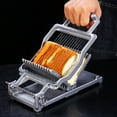thumbnail image 4 of Cortador De Queso Manual, Fácil Operación Máquina Cortadora De Pan Resistente A La Corrosión De Alta Eficiencia 10 Mm 20 ​​Mm Agarre Cómodo Para La Cocina Casera, 4 of 7
