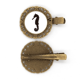 thumbnail image 1 of Negro patron de hipocampo de la vida marina Broche broche broche broche broche broche, 1 of 3