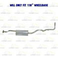 thumbnail image 5 of Northeastern Exhaust Stainless Steel Intermediate Pipe, Muffler & Tailpipe Kit for Truck – Direct Fit Fits 1998–2000 Ford Ranger 3.0L 4.0L | Free Hardware Included | Durable, Rust-Resistant Design, 5 of 7