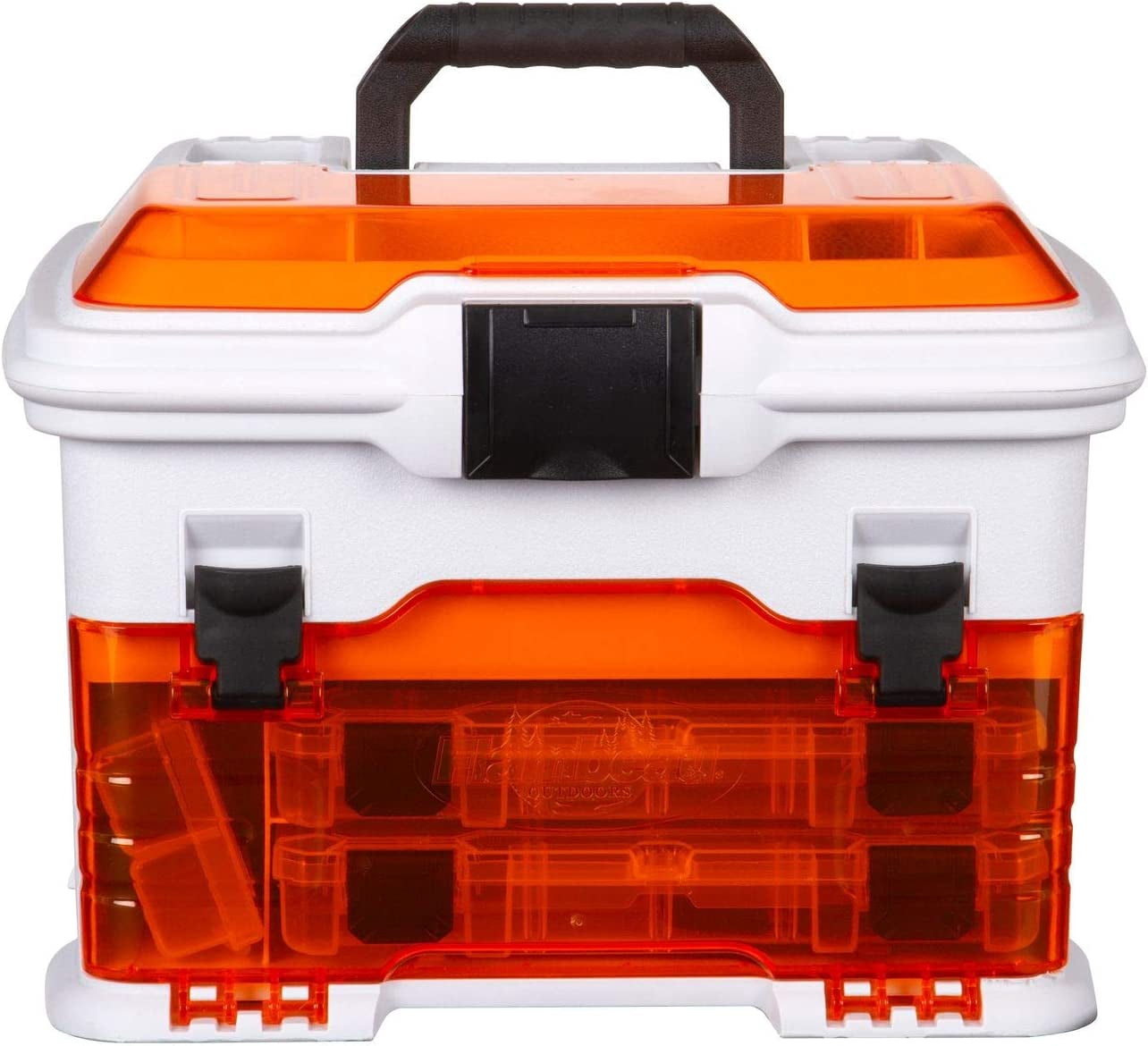 flambeau t5 multiloader tackle box Outdoors T5PW "IKE" Box, Fishing Organizer with Tuff Tainer Boxes Included, Zerust Anti-Corrosion Technology duty and fully functional fishing tackle storage unit includes soft Flambeau T5 Multiloader Box 6315TB