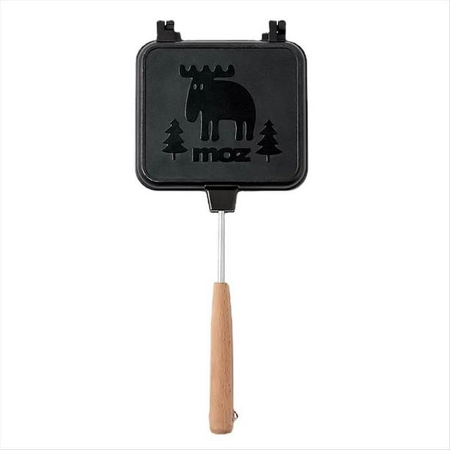 Sartén para Sándwiches de Doble Cara, Sartén Plegable Antiadherente para Pan Tostado, Máquina de Desayuno