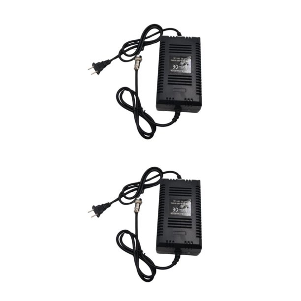 Cargador de 36 V 1,8 A Scienceny para Minimoto MAXII 400 Tipo 1 2piezas