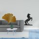 thumbnail image 2 of Decoración De Pared Con Hojas De Ginkgo De Hierro Forjado. Escultura Abstracta Para Sala De Estar, Oficina, Hotel, Comedor, Restaurante O Casa De Campo. Incluye Estatua De Caballo. Adornos, 2 of 8