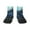 2 Black-2, variant on Underwater Dolphin Pattern Quarter Crew Socks,Toe Seamed Ankle Socks,Cotton Cushioned Breathable Athletic Crew Sports Socks