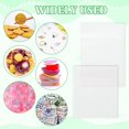 thumbnail image 6 of PH 60Pcs Peel Self Seal Flat Glassine Wax Paper Bags White Self Adhesive Paper Bags for Snacks Cookies Nuts Coffee Beans Candies Beads 4.72x3.27inches White DIY, 6 of 9
