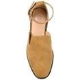 thumbnail image 5 of Journee Womens Loreta Buckle Square Toe Loafer Flats, Widths Available, 5 of 10