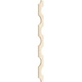 thumbnail image 3 of Ekena Millwork 47"H x 1/4"T Pomeroy Adjustable Wood Decorative Slat Wall Panel Kit, Birch (contains 12 Slats), 3 of 16