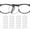 Clear, variant on Soiji Anti-slip Ear Hooks Holder Eyeglasses Retainers Silicone Glasses Temple Holders for Glasses Sunglasses 10 pairs