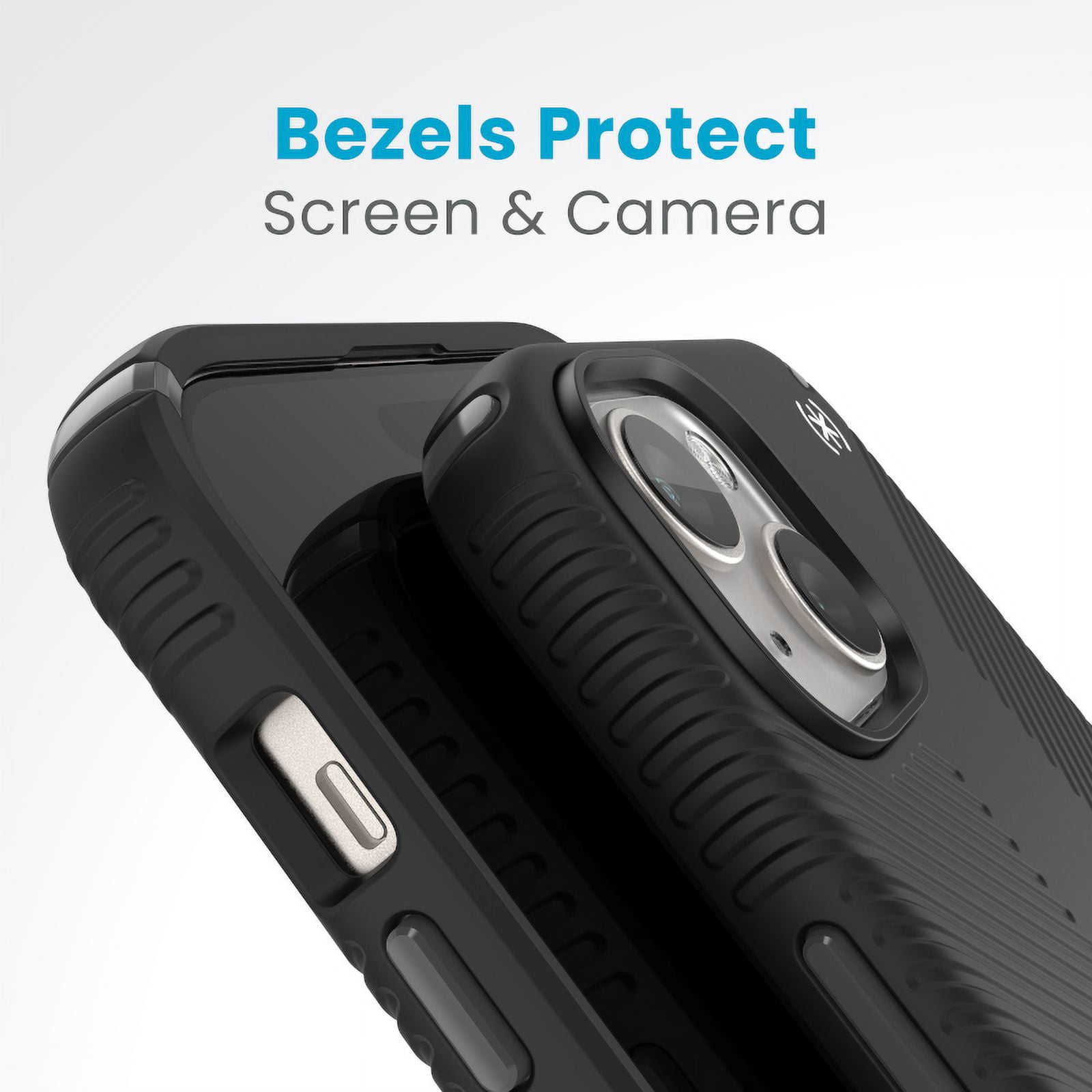 Speck Presidio2 Grip ClickLock Case for MagSafe for iPhone 15 Plus - Black