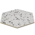 thumbnail image 4 of Industry Tile 8x10 Hexagon Spark Black Porcelain Tile (1 Box, 9.9 Sq. Ft.), 4 of 5